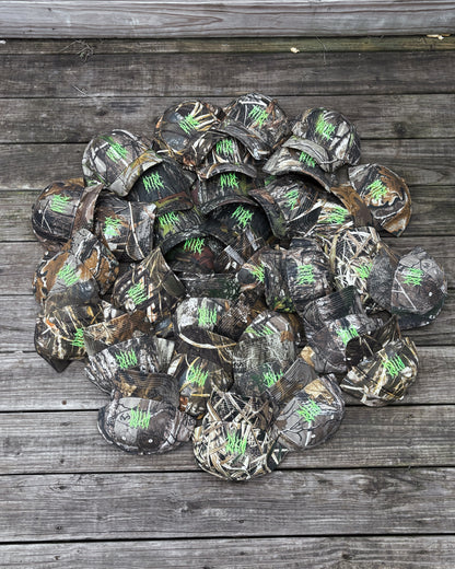 Camo Hat - Green V2