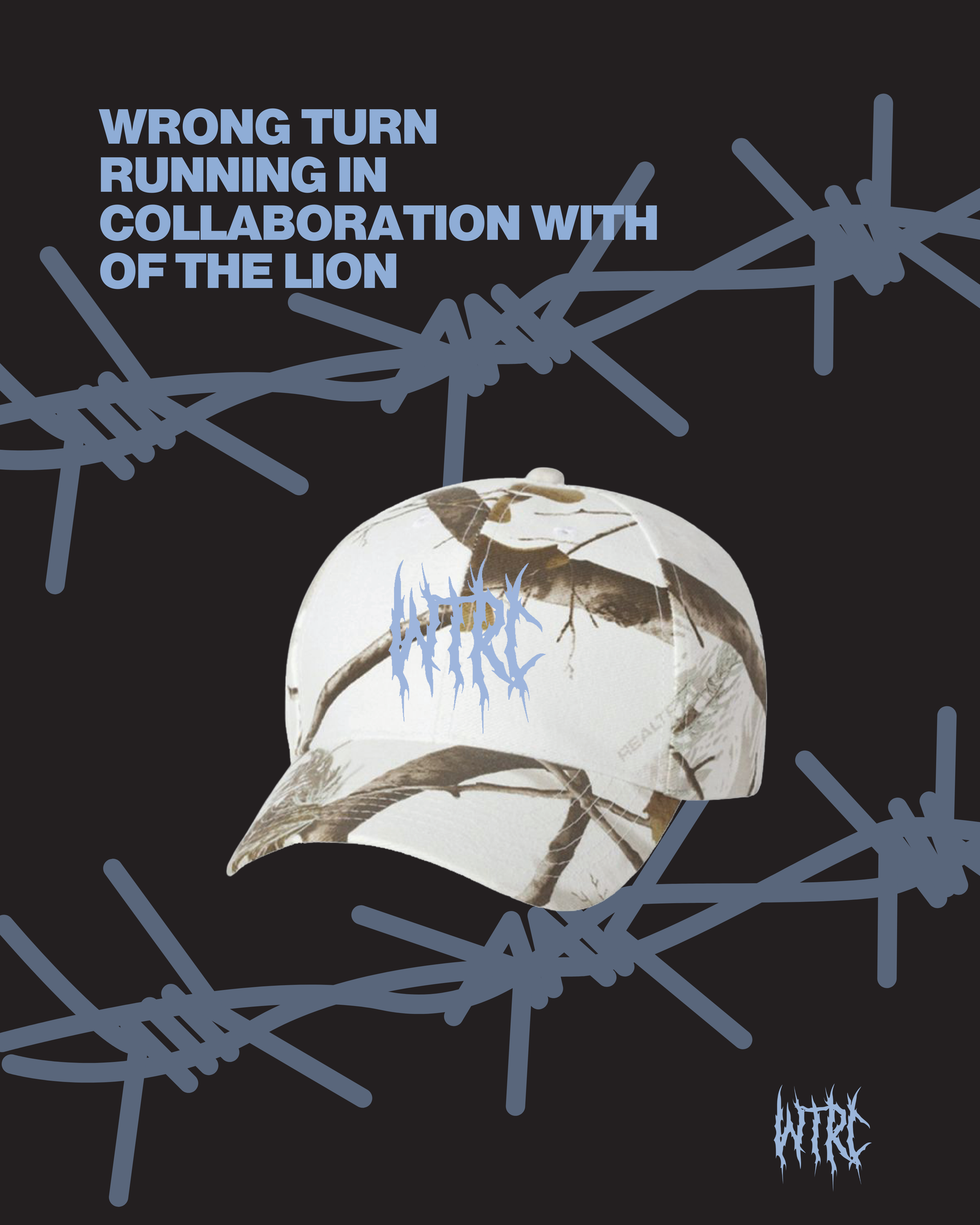 WTRC - WHITE CAMO HAT