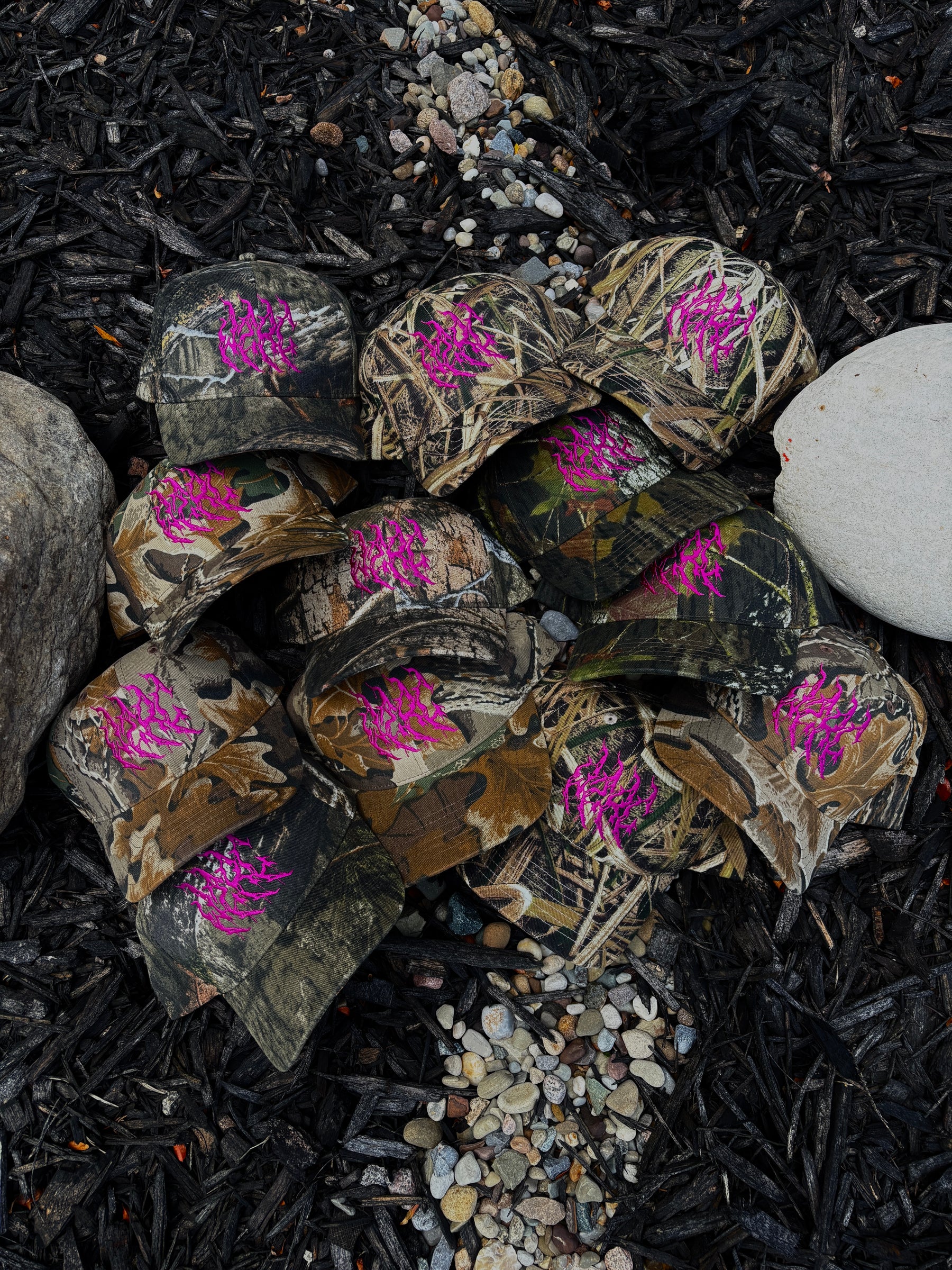 Camo Hat - Purple Redux