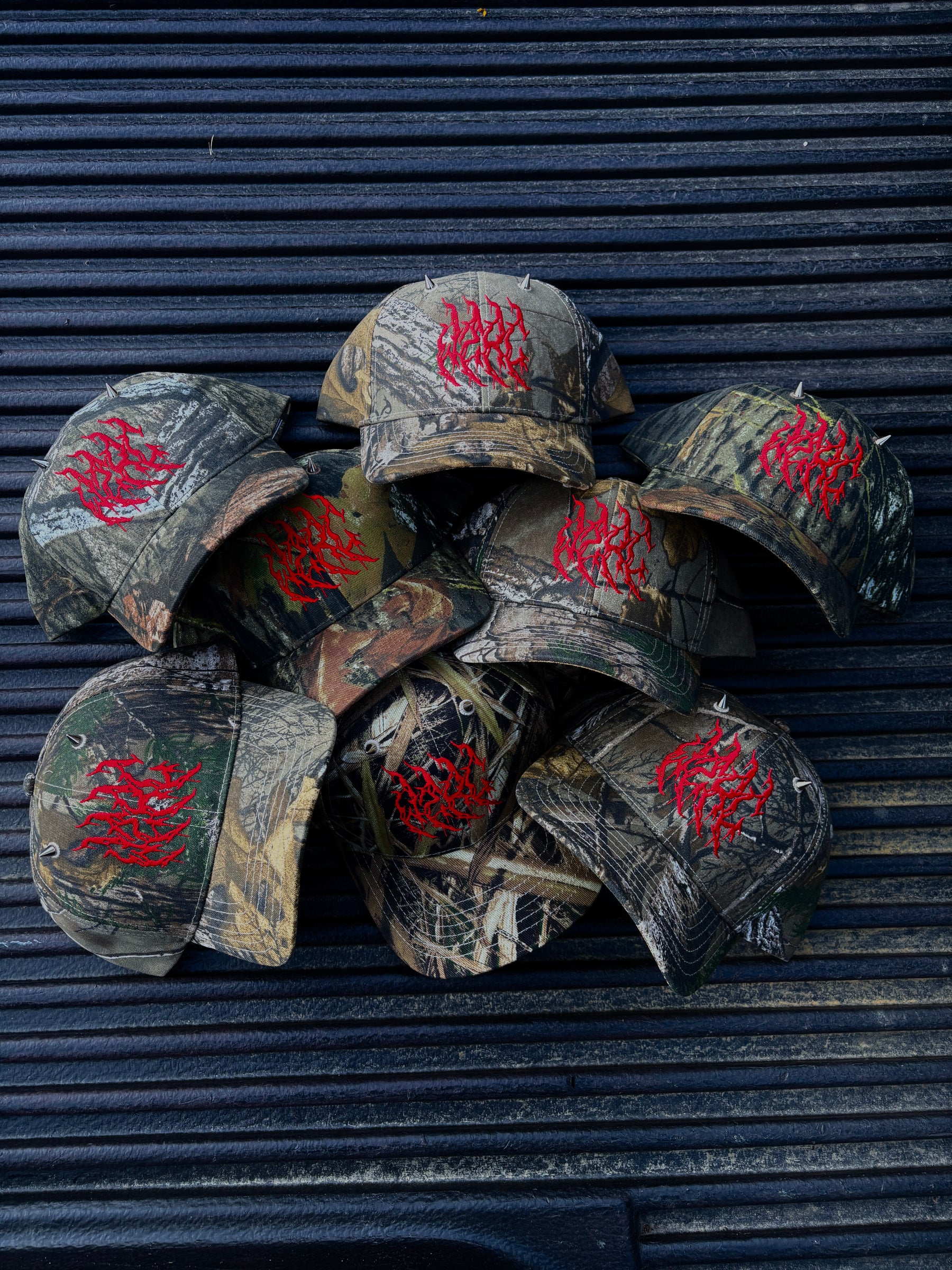 Camo Hat - RED DEVIL